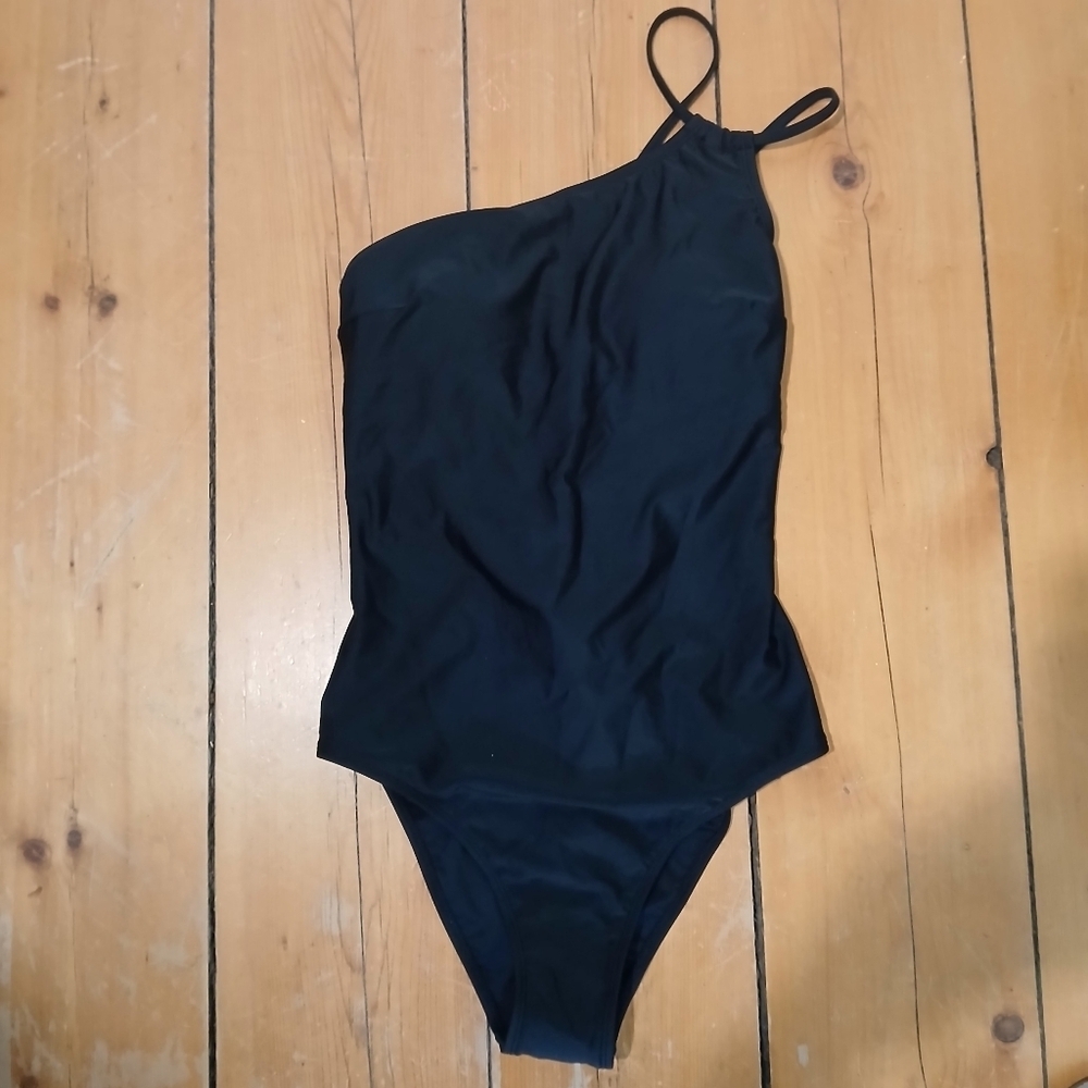 Italian Voyage Shell Charm Lace-Up One Piece Swimsuit